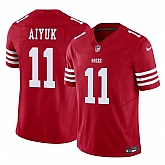 Men & Women & Youth San Francisco 49ers #11 Brandon Aiyuk Red 2023 F.U.S.E. Vapor Limited Jersey,baseball caps,new era cap wholesale,wholesale hats